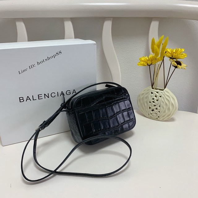 Balenciaga專櫃男女款巴黎世家Everyday Camera Mini熱賣相機包手提版斜挎小包 fyj1924